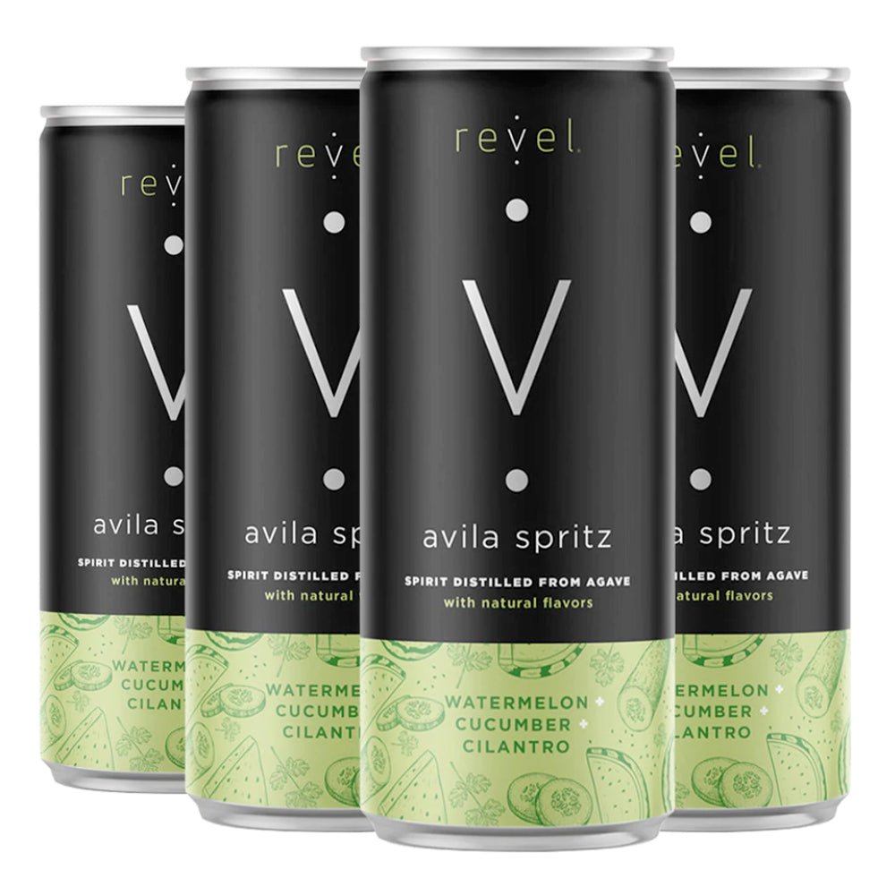 Revel Avila Spritz - Watermelon + Cucumber + Cilantro 12PK Canned Cocktails Revel Spirits   