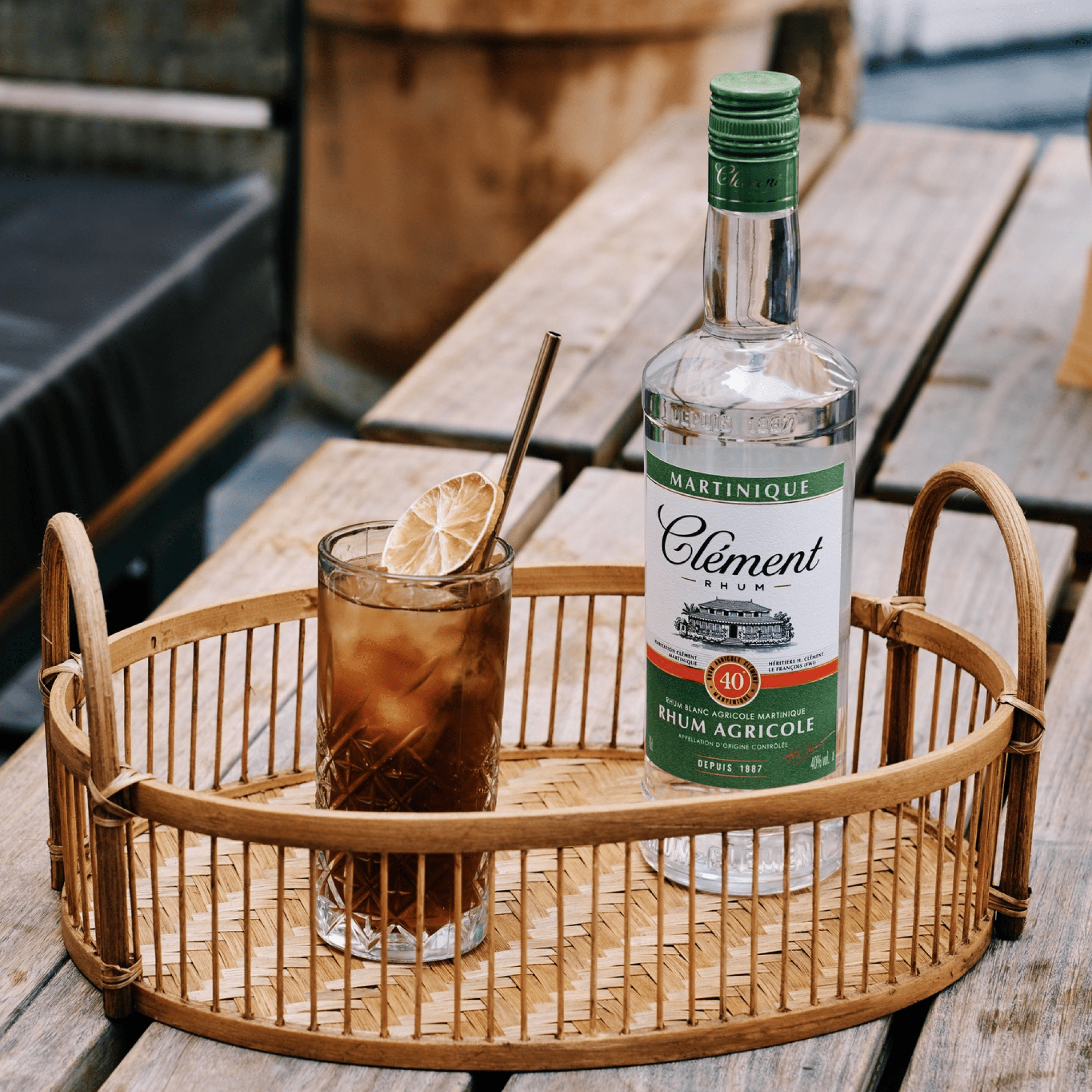 Rhum Clément Agricole Blanc 40 Rum - Main Street Liquor