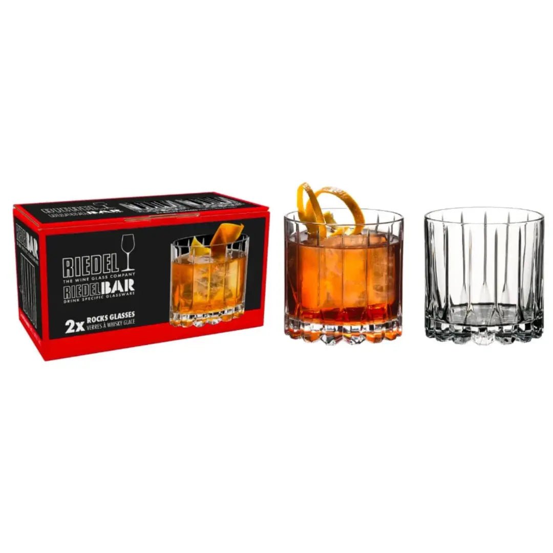 RIEDEL Rocks Glass Barware Drink Specific Glassware Set of 2 - BuyMyLiquor
