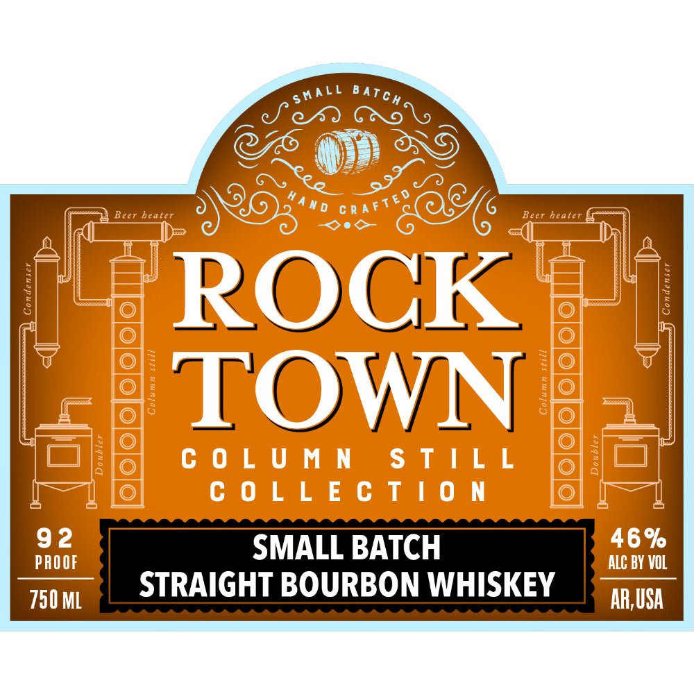 Rock Town Column Still Collection Small Batch Straight Bourbon Bourbon Rock Town Distillery   