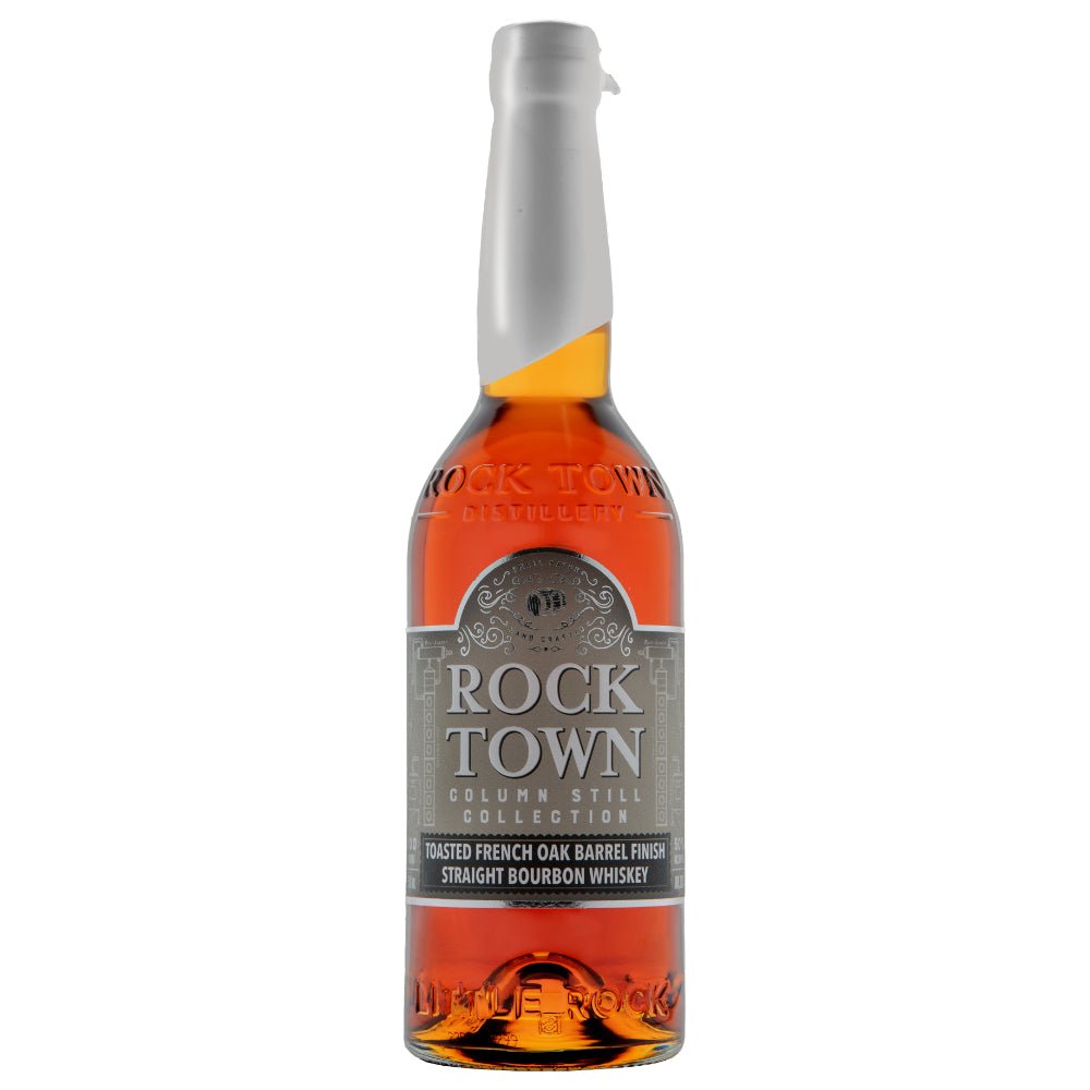 Rock Town Column Still Collection Toasted French Oak Finish Straight Bourbon Bourbon Rock Town Distillery   