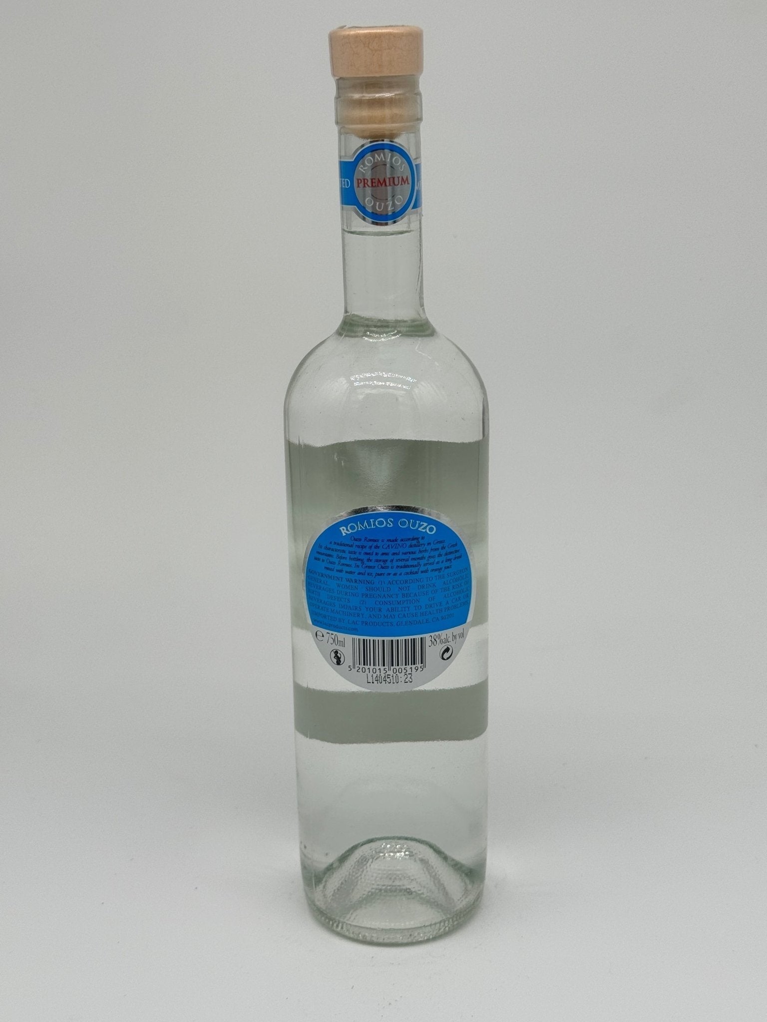Romios Ouzo 750mL - BuyMyLiquor