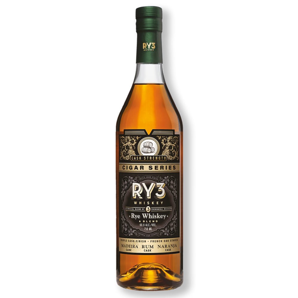 Ry3 Cigar Series Cask Strength Rye Whiskey Ry3 Whiskey   