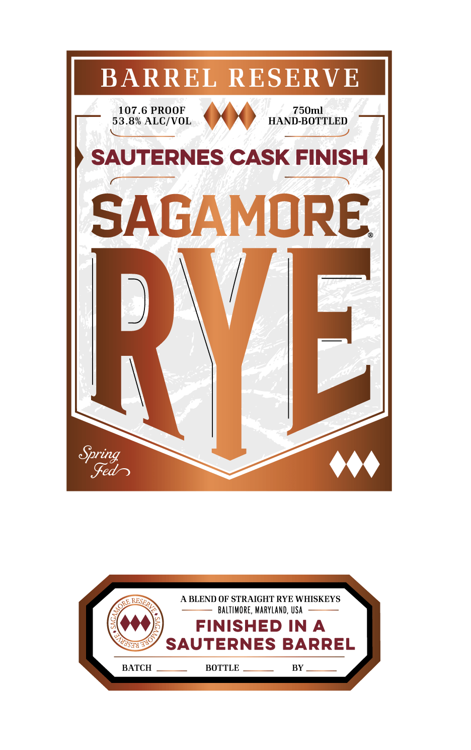 Sagamore Rye Barrel Reserve Sauternes Cask Finish - Main Street Liquor