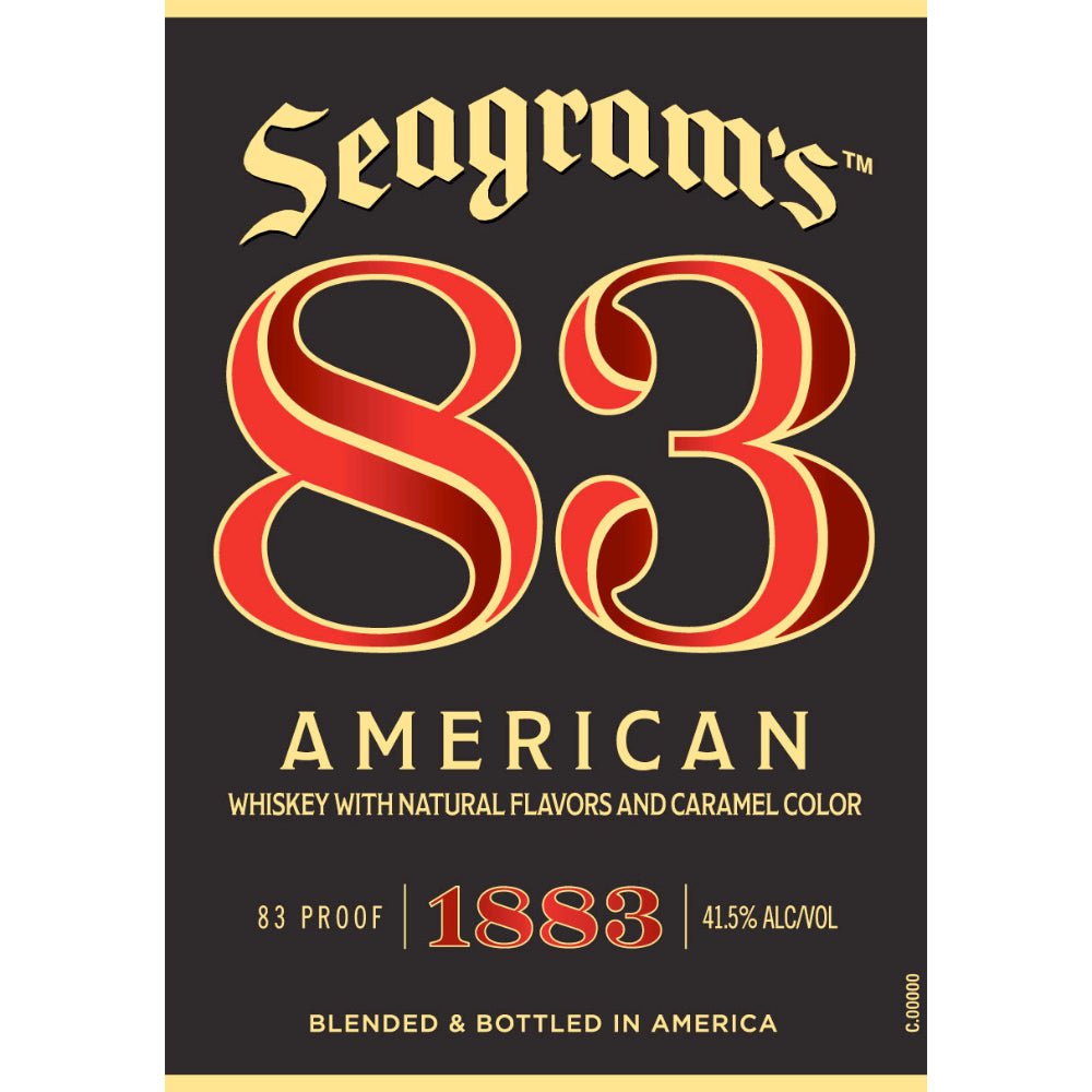 Seagram’s 83 American Whiskey American Whiskey Seagrams   