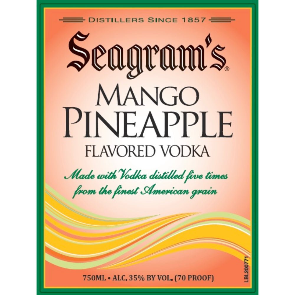 Seagram's Mango Pineapple Vodka Vodka Seagrams   