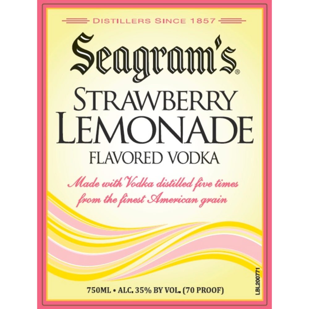 Seagram’s Strawberry Lemonade Vodka Vodka Seagrams   