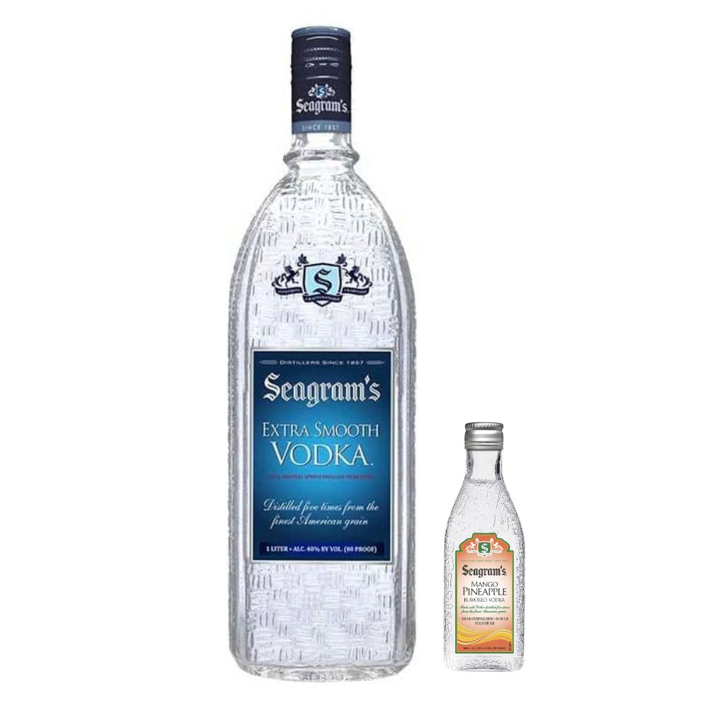 Seagram’s Vodka 1.75L (With 50mL Seagram's Mango Pineapple) Vodka Seagrams   