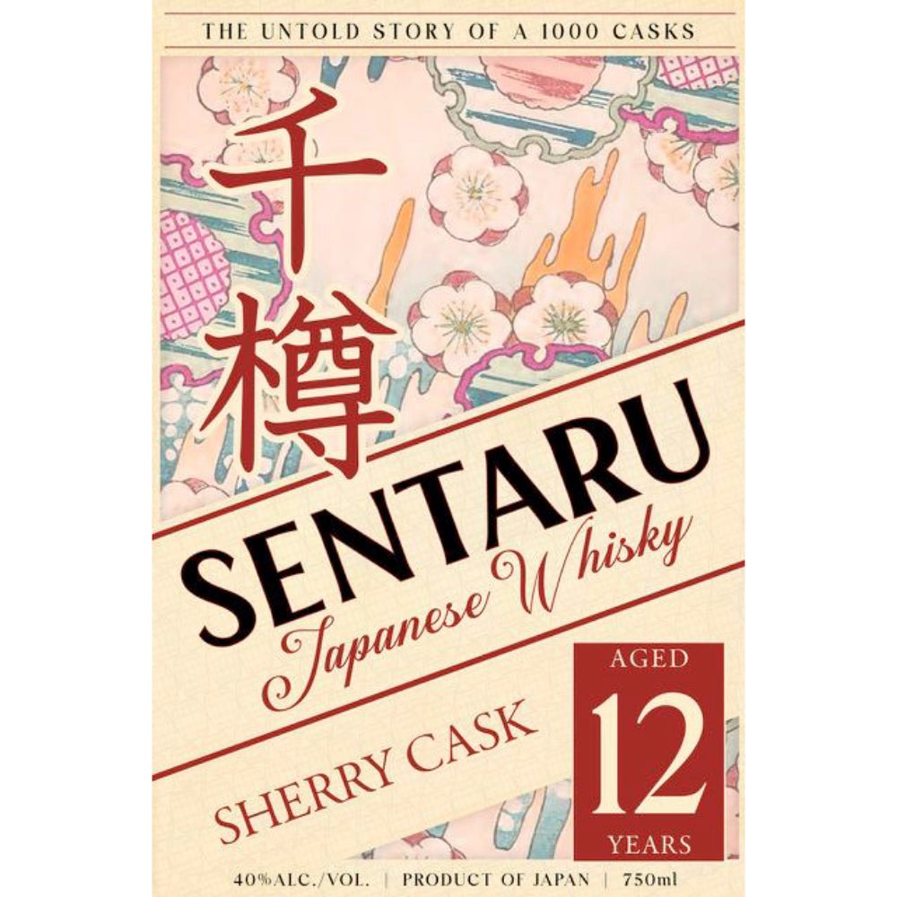 Sentaru Japanese Whisky Sherry Cask 12 Year Old Japanese Whisky Sentaru   