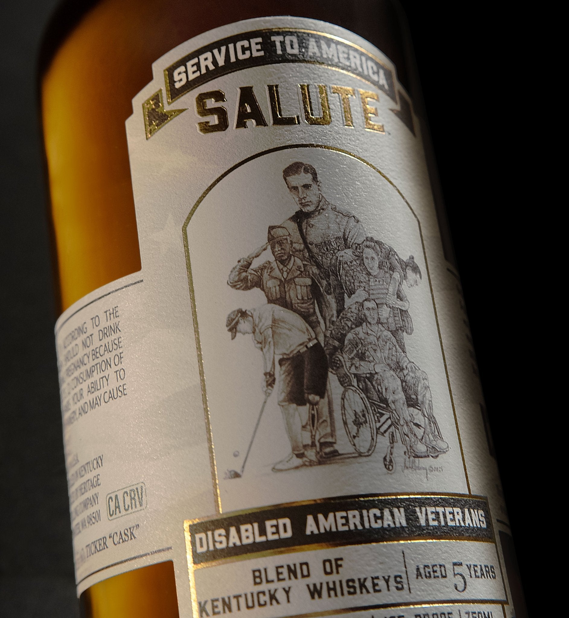 Service to America Salute™ Whiskey - Disabled American Veterans Heritage Distilling