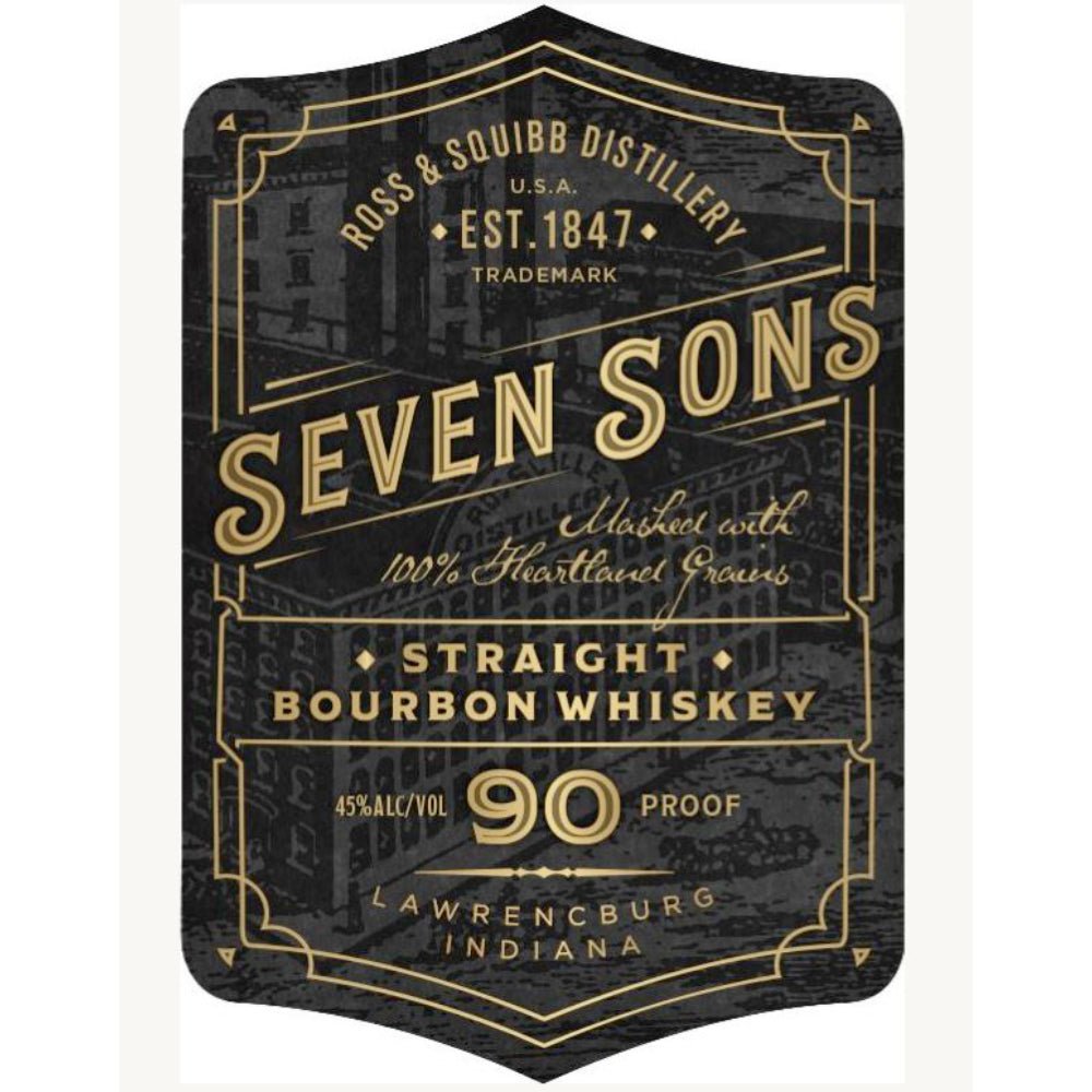 Seven Sons Straight Bourbon Whiskey Bourbon Ross & Squibb Distillery   