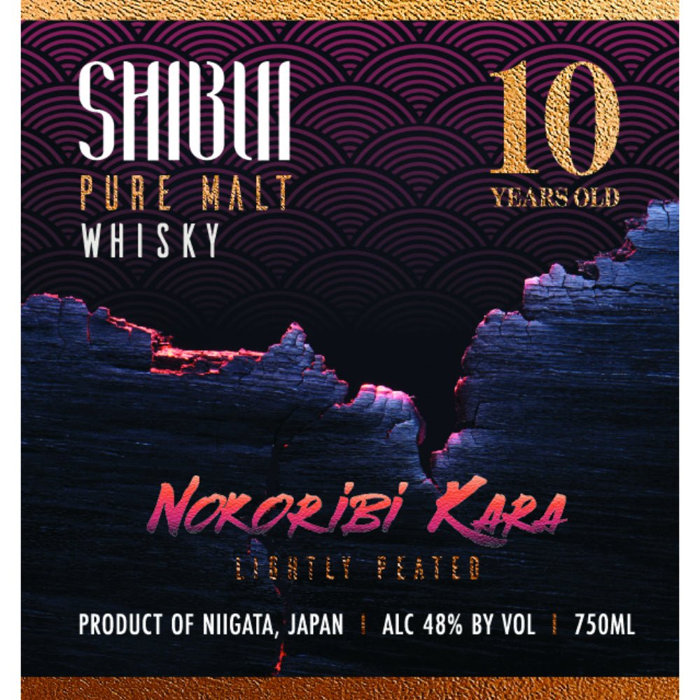 Shibui Nokoribi Kara 10 Year Old Pure Malt Whisky Japanese Whisky Shibui Whisky   