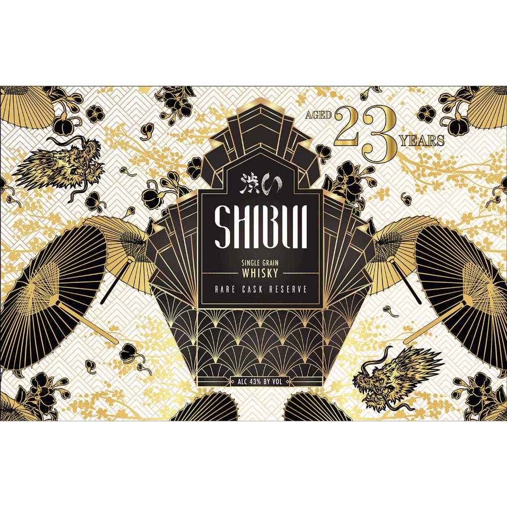 Shibui Single Grain 23 Year Old Rare Cask Reserve Japanese Whisky Shibui Whisky   