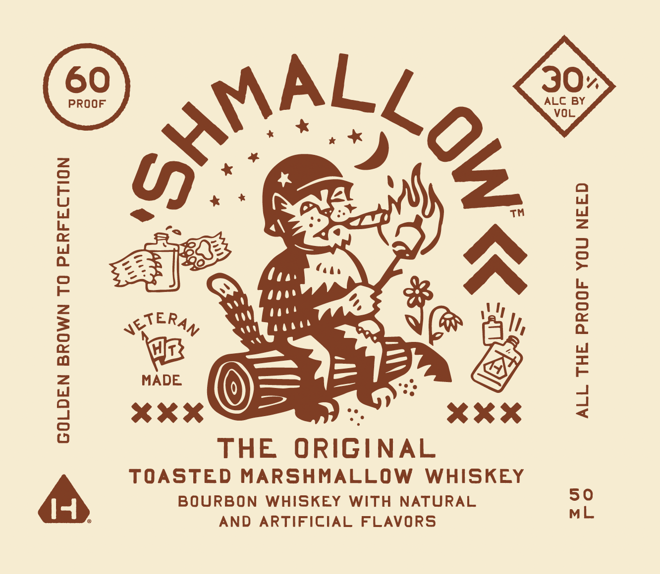 Shmallow Toasted Marshmallow Bourbon Whiskey - Main Street Liquor