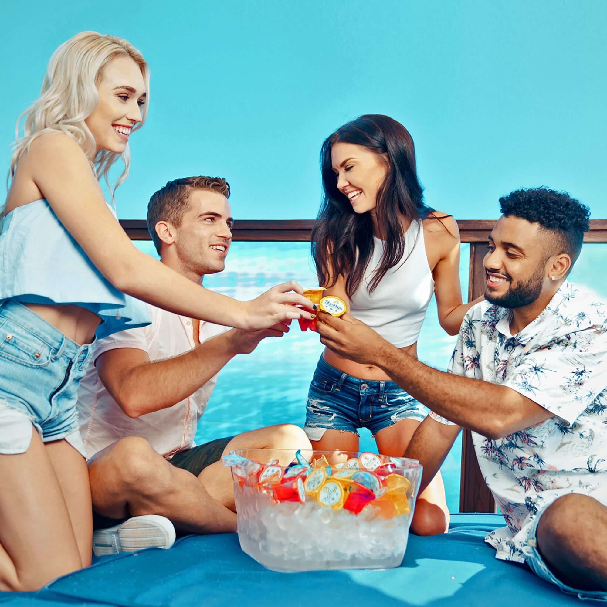Tropical Gelatin Shots (24 shots) - BuyMyLiquor
