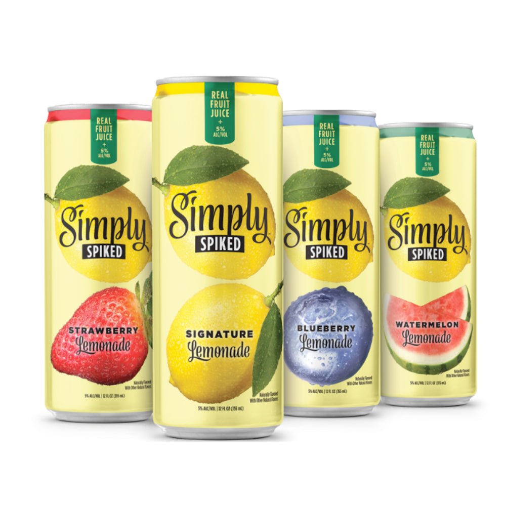 Simply Spiked Lemonade 12 Pack Ready-To-Drink Cocktails Simply Spiked   