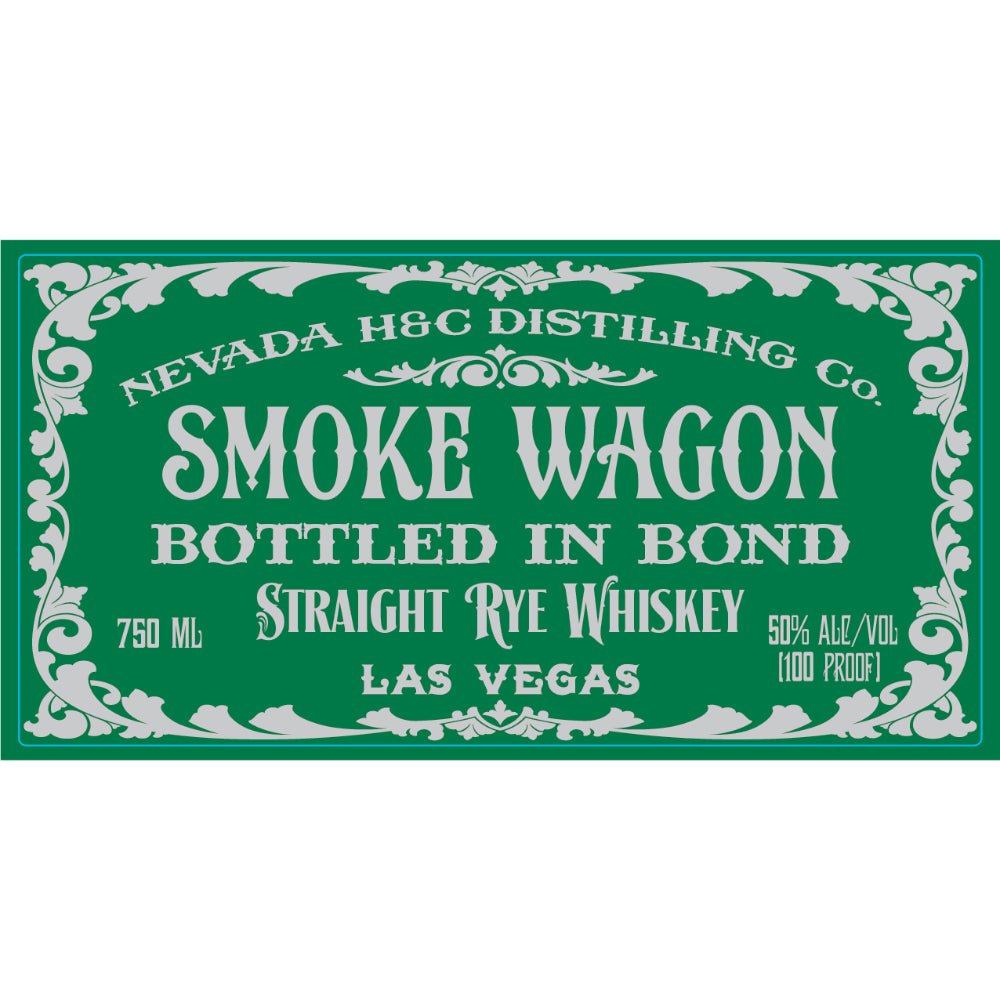 Smoke Wagon Bottled in Bond Straight Rye Rye Whiskey Smoke Wagon Bourbon   