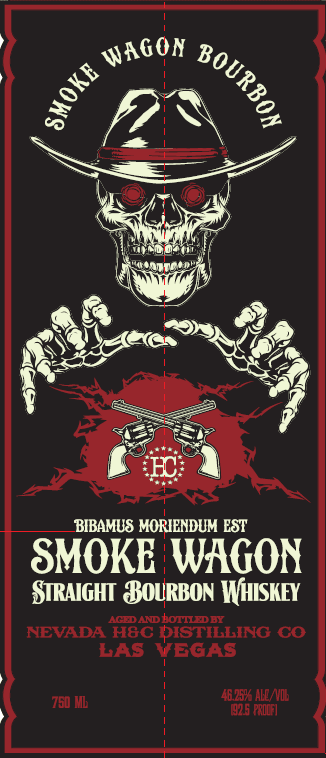 Smoke Wagon Straight Bourbon Halloween Edition 2025 3PK Smoke Wagon Bourbon