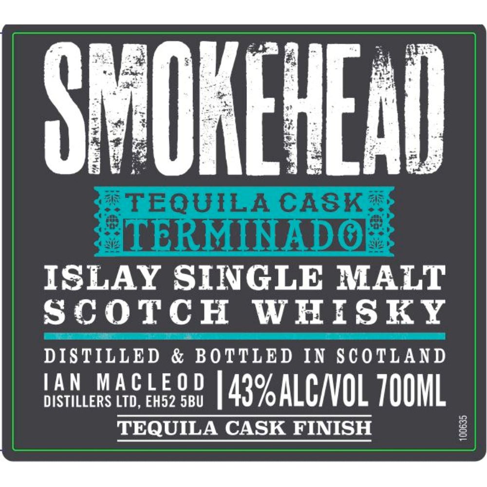 Smokehead Tequila Cask Terminado Single Malt Scotch Scotch Smokehead   