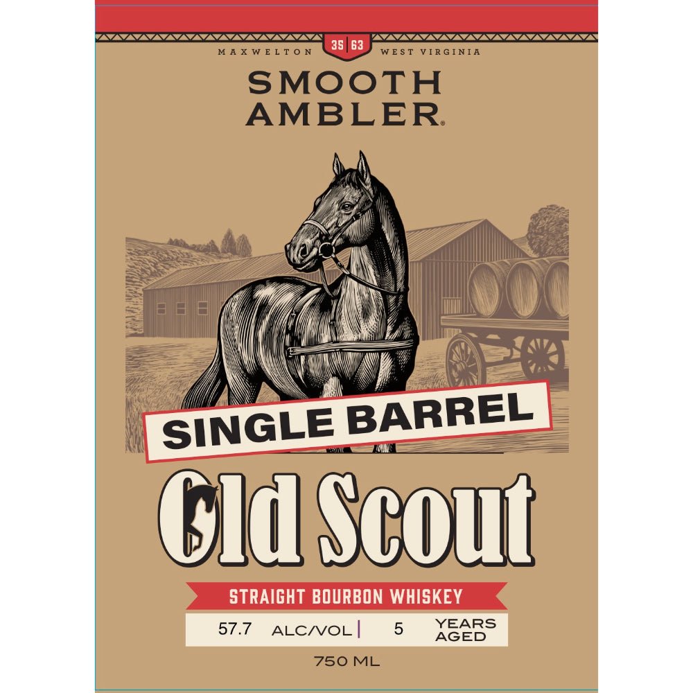Smooth Ambler Old Scout 5 Year Old Single Barrel Bourbon Bourbon Smooth Ambler   