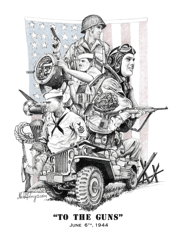 Special Operations Salute™ Whiskey - D - Day 80th Anniversary - 3 Bottle Set with Limited Edition Lithograph - Main Street Liquor