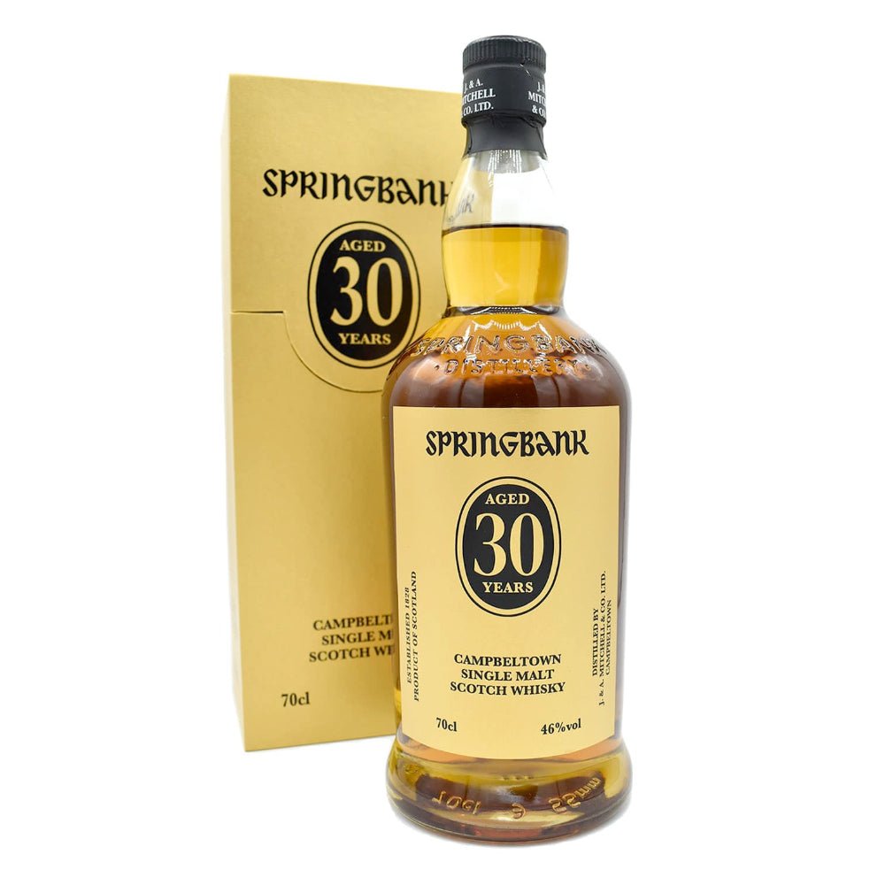 Springbank 30 Year Old Single Malt Scotch Scotch Springbank   