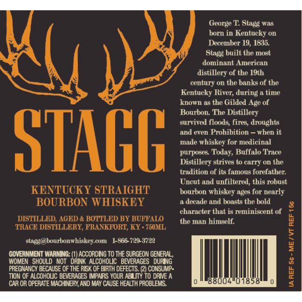 Stagg Bourbon Buffalo Trace   