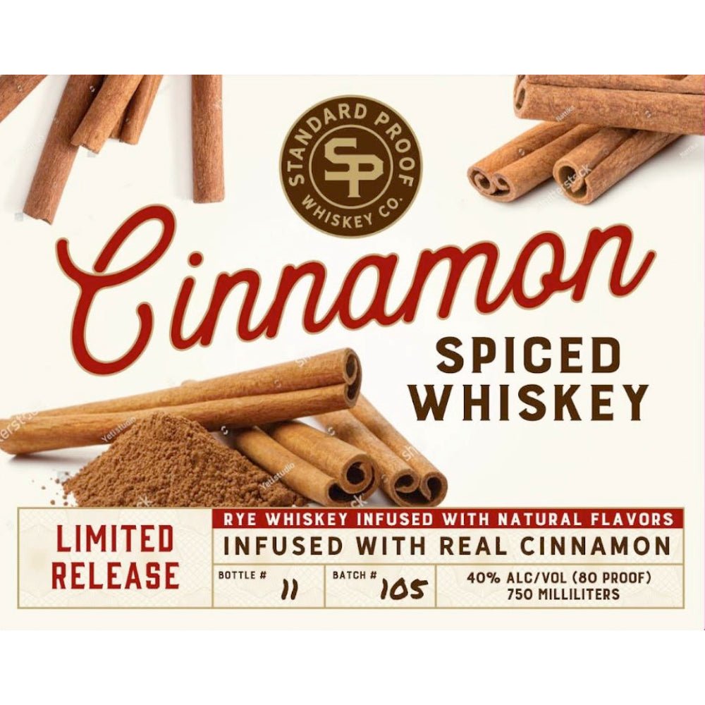 Standard Proof Cinnamon Spiced Whiskey Rye Whiskey Standard Proof Whiskey   