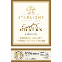 Thumbnail for Starlight Carl T. Huber’s Bourbon Finished in Beer Barrels Bourbon Starlight Distillery   