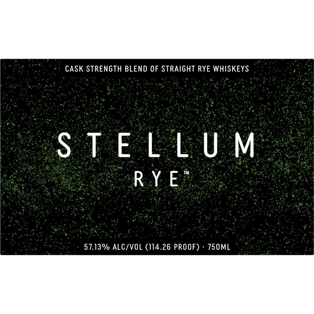 Stellum Black Cask Strength Rye Rye Whiskey Stellum Spirits   