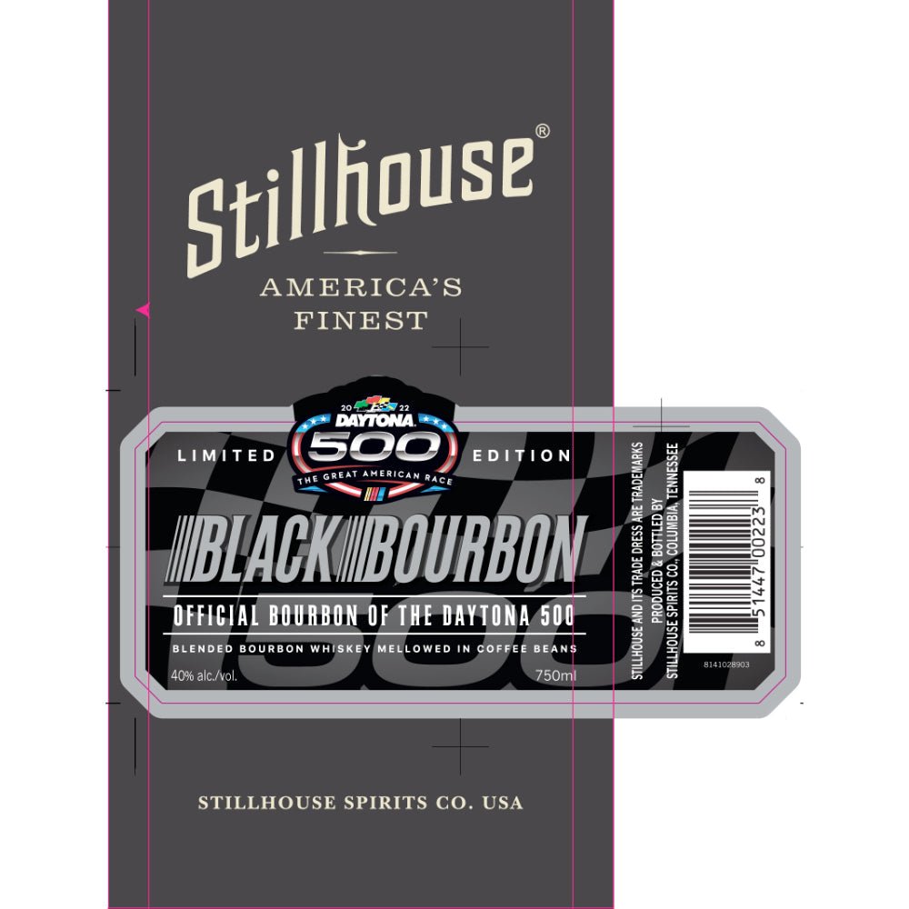 Stillhouse Daytona 500 Black Bourbon Limited Edition Bourbon Stillhouse   