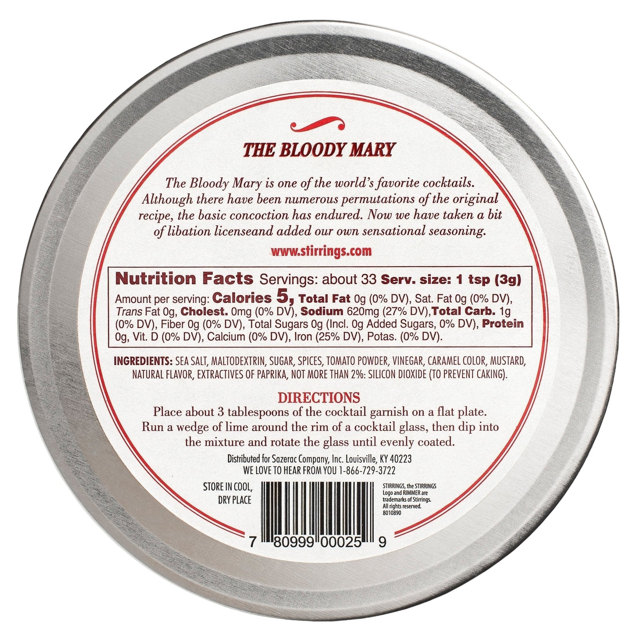 Stirrings Bloody Mary Rimmer - BuyMyLiquor