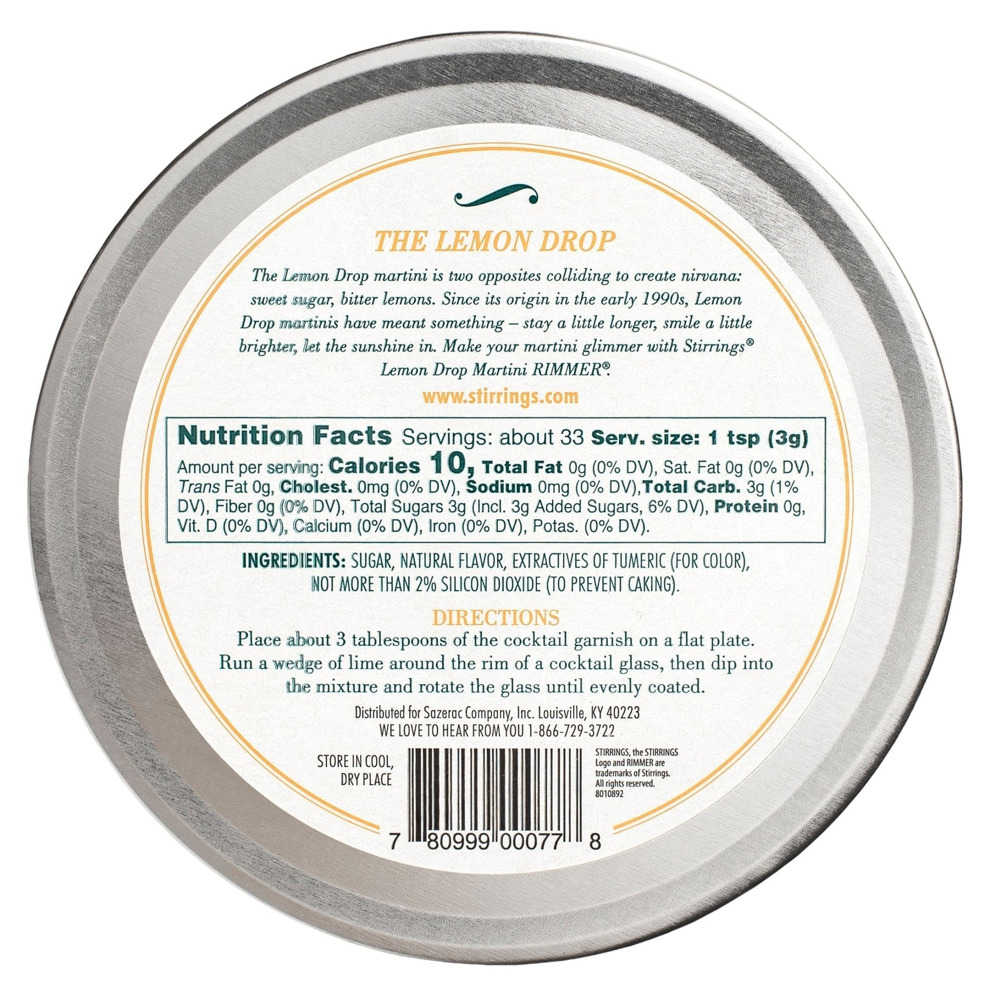 Stirrings Lemon Drop Rimmer - BuyMyLiquor