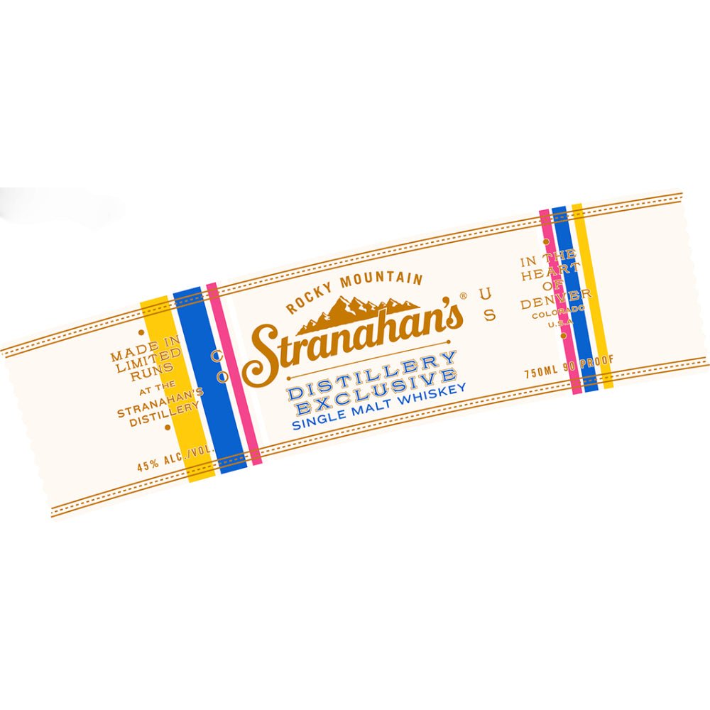 Stranahan’s Distillery Exclusive NY Rye Cask Single Malt Single Malt Whiskey Stranahan's   