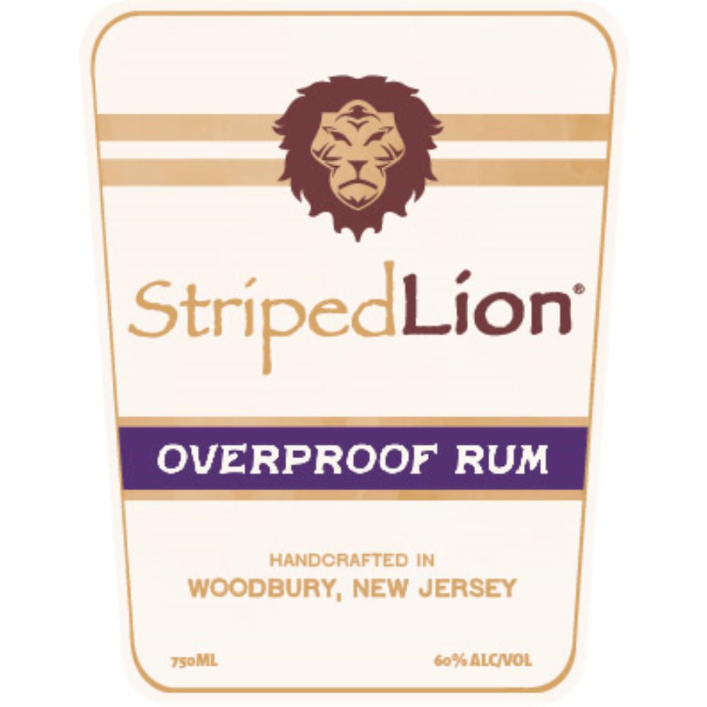 Striped Lion Overproof Rum Rum Striped Lion Distilling   