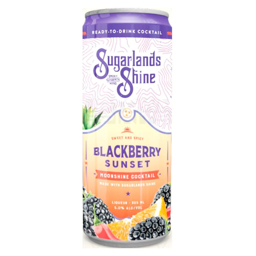 Sugarlands Blackberry Sunset Moonshine Cocktail 4pk Ready-To-Drink Cocktails Sugarlands Distilling Company   