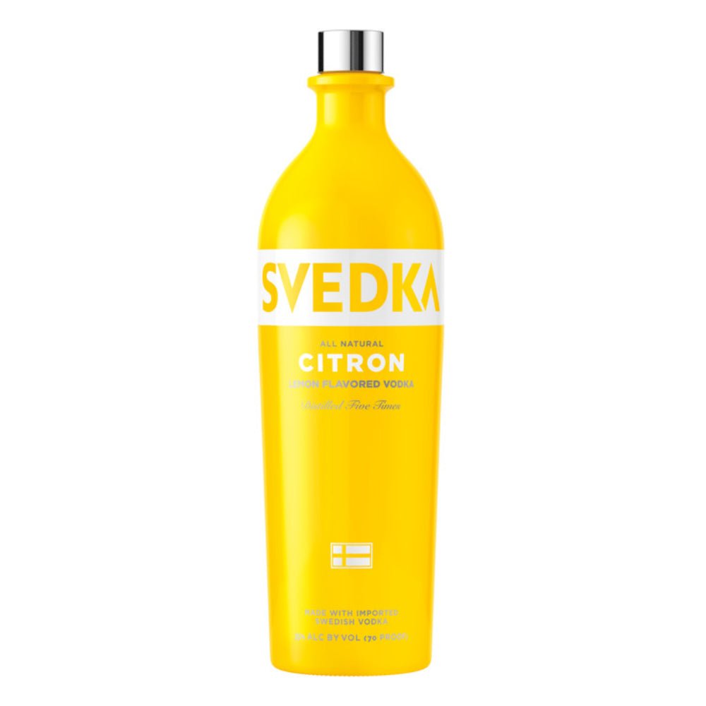 SVEDKA Citron 1 Liter Vodka Svedka   