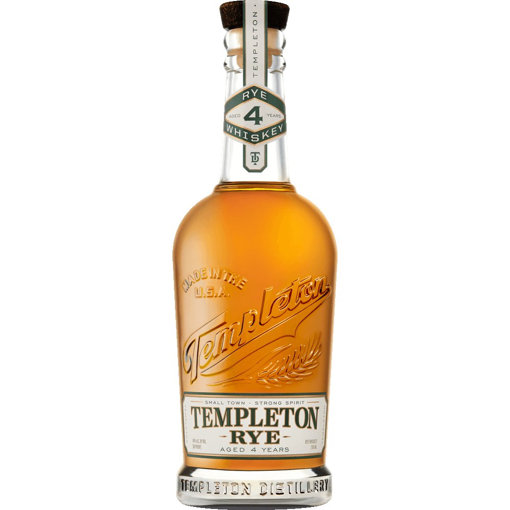 Templeton Rye 4 Year Old Rye Whiskey Templeton Rye   