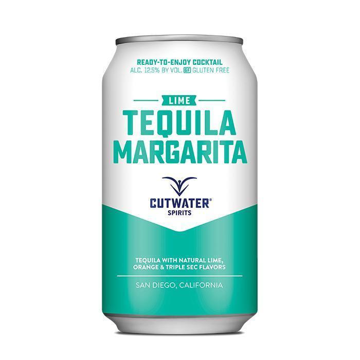 Tequila Margarita (4 Pack - 12 Ounce Cans) Canned Cocktails Cutwater Spirits   