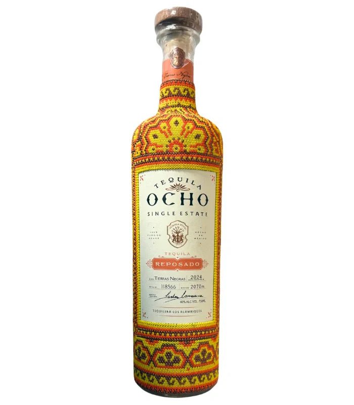 Tequila Ocho Reposado Huichol Art Edition - BuyMyLiquor