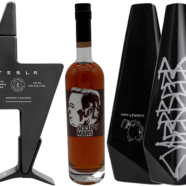 Tesla Space Bundle – Tesla Mezcal, CyberBeer 2-Pack & 