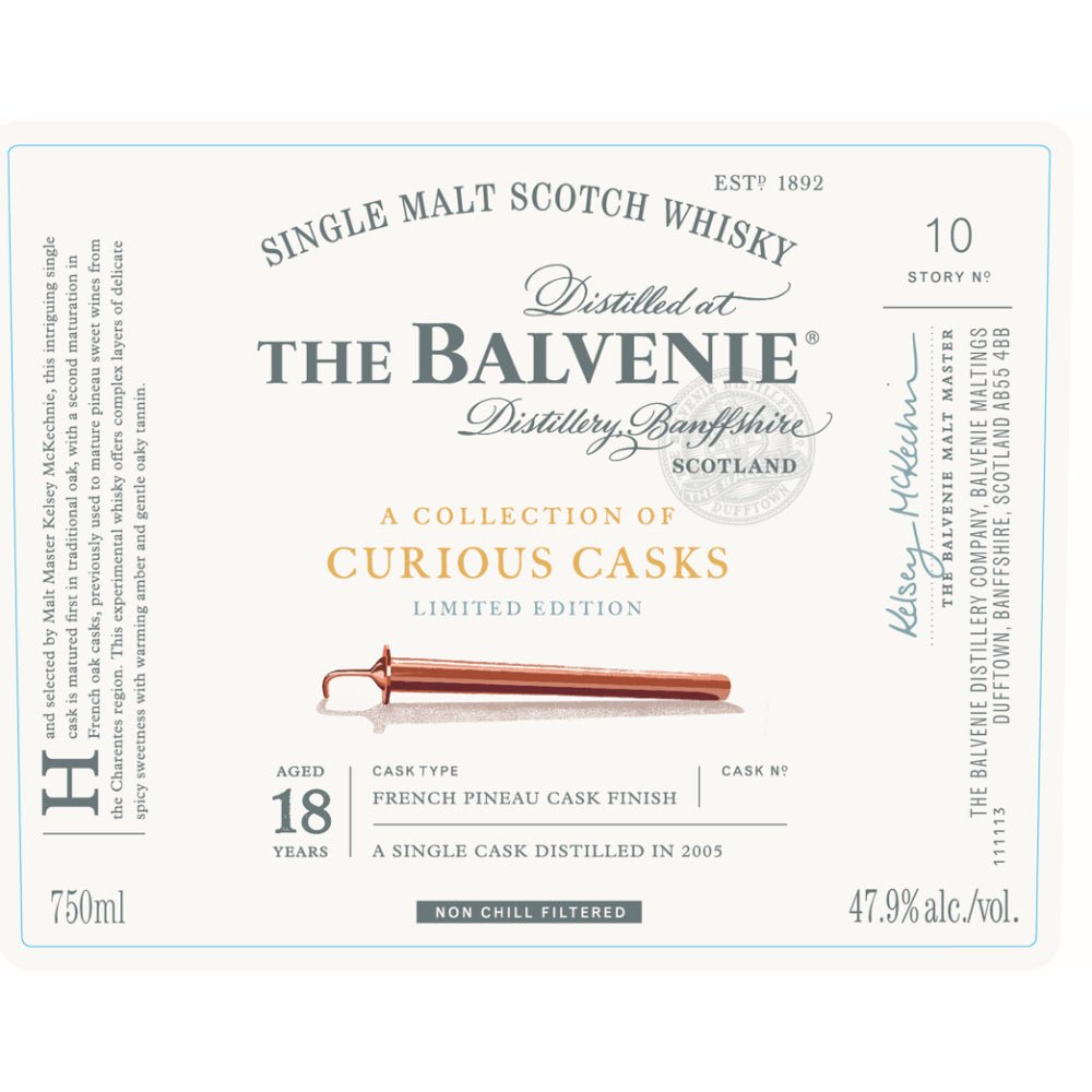 The Balvenie A Collection of Curious Casks 18 Year Old Scotch The Balvenie   