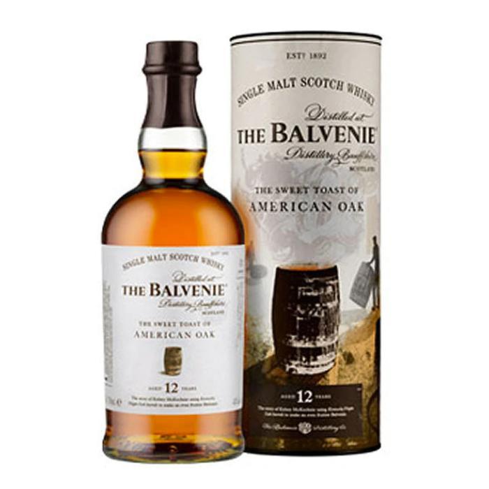 The Balvenie The Sweet Toast Of American Oak 12 Year Old Scotch The Balvenie   