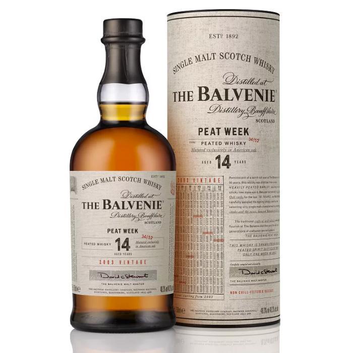 The Balvenie The Week Of Peat 14 Year Old Scotch The Balvenie   
