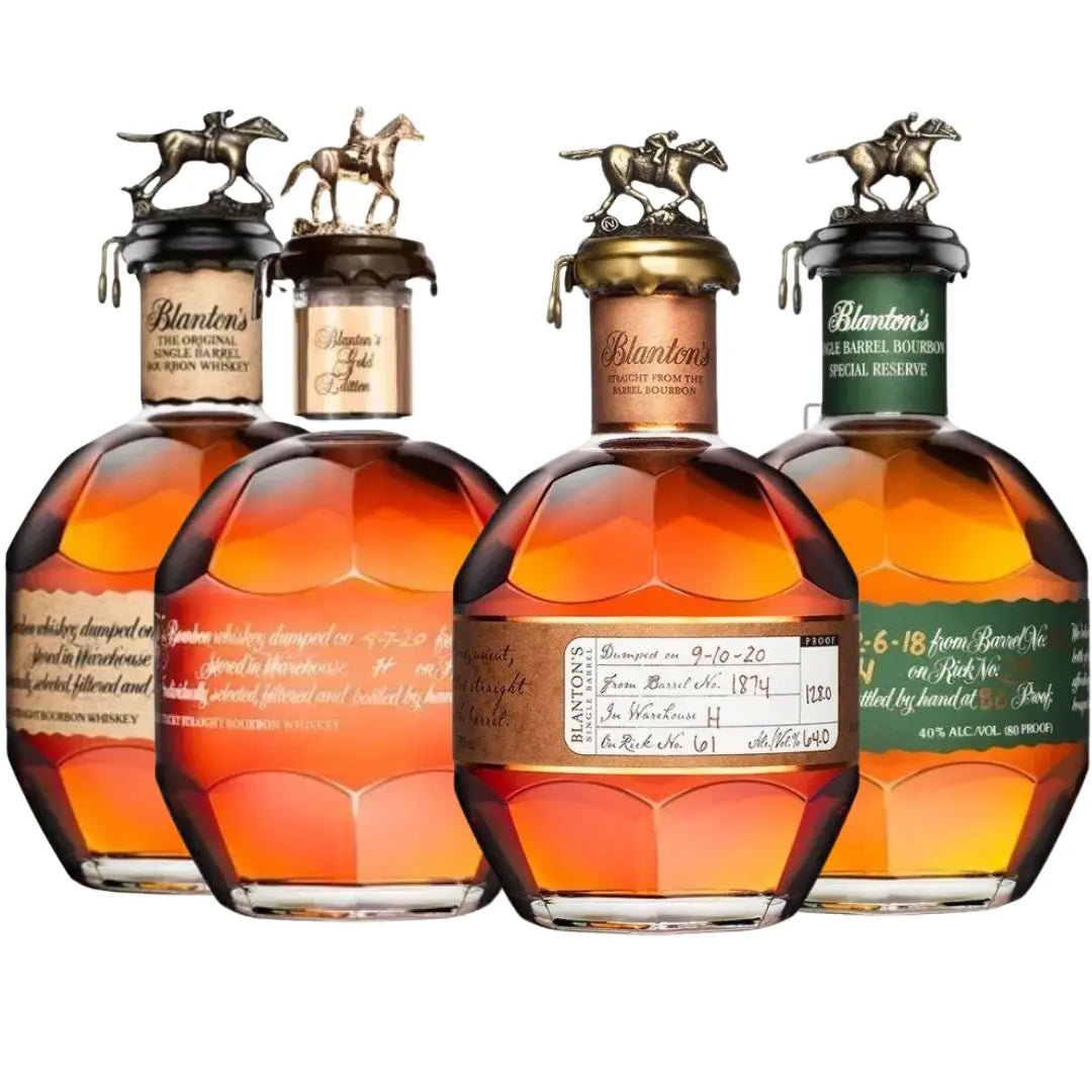 The Four Horsemen: Blanton's Original, Gold, SFTB, Green - Main Street Liquor