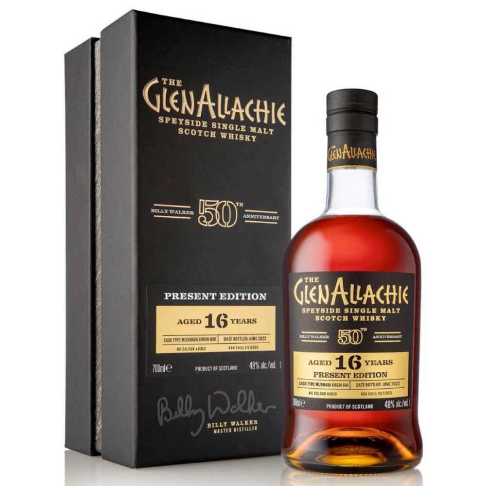 The GlenAllachie Billy Walker 50th Anniversary Present Edition Scotch GlenAllachie   