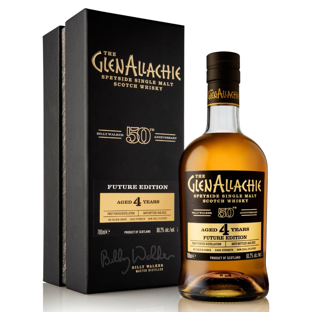 The GlenAllachie Future Edition 4 Year Peated Single Malt Scotch Scotch GlenAllachie   