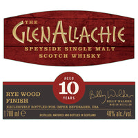 Thumbnail for The GlenAllachie Ryewood Finish 10 Year Old Scotch GlenAllachie   