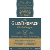 Thumbnail for The Glendronach Cask Strength Batch 9 Scotch Glendronach   