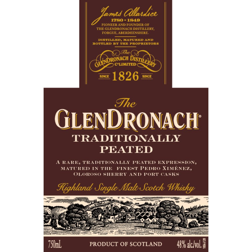 The Glendronach Traditionally Peated Scotch Glendronach   